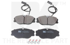 Sada brzdových destiček, kotoučová brzda NK 221009