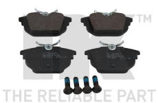 Sada brzdových destiček, kotoučová brzda NK 221019