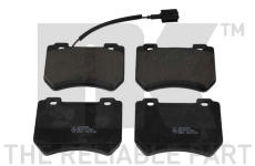 Sada brzdových destiček, kotoučová brzda NK 221028