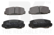 Sada brzdových destiček, kotoučová brzda NK 221207