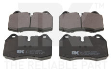 Sada brzdových destiček, kotoučová brzda NK 221514