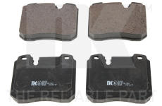 Sada brzdových destiček, kotoučová brzda NK 221522