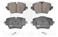 Sada brzdových destiček, kotoučová brzda NK 221567