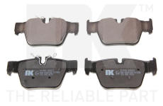 Sada brzdových destiček, kotoučová brzda NK 221592