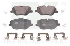 Sada brzdových destiček, kotoučová brzda NK 221593