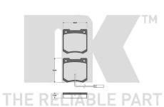 Sada brzdových destiček, kotoučová brzda NK 221811