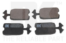 Sada brzdových destiček, kotoučová brzda NK 221901