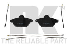 Sada brzdových destiček, kotoučová brzda NK 221939