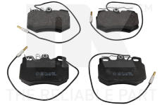 Sada brzdových destiček, kotoučová brzda NK 221942