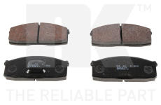 Sada brzdových destiček, parkovací brzda NK 222203