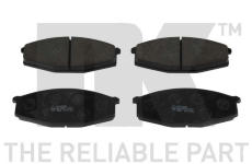 Sada brzdových destiček, kotoučová brzda NK 222208