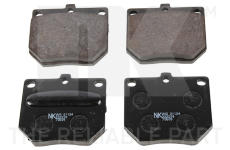 Sada brzdových destiček, parkovací brzda NK 222209