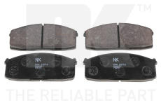 Sada brzdových destiček, kotoučová brzda NK 222211