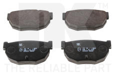 Sada brzdových destiček, parkovací brzda NK 222229