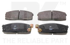 Sada brzdových destiček, kotoučová brzda NK 222232