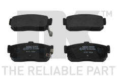 Sada brzdových destiček, kotoučová brzda NK 222237