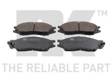 Sada brzdových destiček, kotoučová brzda NK 222291