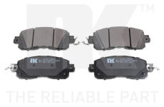 Sada brzdových destiček, kotoučová brzda NK 222292