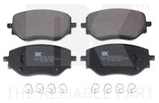 Sada brzdových destiček, kotoučová brzda NK 222299