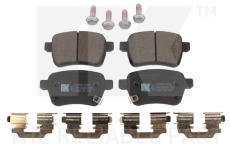 Sada brzdových destiček, kotoučová brzda NK 2223100