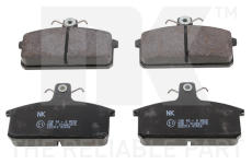 Sada brzdových destiček, kotoučová brzda NK 222313