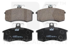 Sada brzdových destiček, kotoučová brzda NK 222321