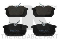 Sada brzdových destiček, kotoučová brzda NK 222324