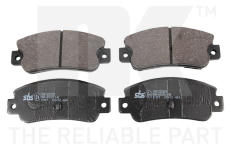 Sada brzdových destiček, kotoučová brzda NK 222329