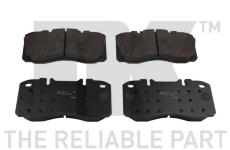 Sada brzdových destiček, kotoučová brzda NK 222361