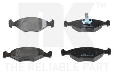 Sada brzdových destiček, kotoučová brzda NK 222392