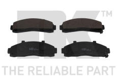 Sada brzdových destiček, kotoučová brzda NK 222546