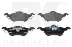 Sada brzdových destiček, kotoučová brzda NK 222551