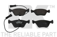 Sada brzdových destiček, kotoučová brzda NK 222552