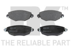 Sada brzdových destiček, kotoučová brzda NK 222553