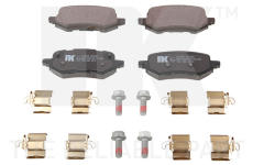 Sada brzdových destiček, kotoučová brzda NK 222598