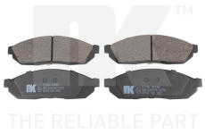 Sada brzdových destiček, kotoučová brzda NK 222603
