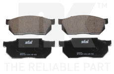 Sada brzdových destiček, kotoučová brzda NK 222609