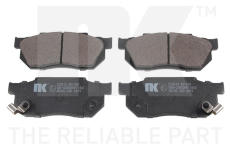 Sada brzdových destiček, kotoučová brzda NK 222613