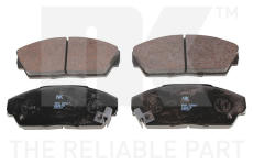 Sada brzdových destiček, kotoučová brzda NK 222618