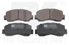 Sada brzdových destiček, kotoučová brzda NK 223005