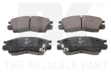 Sada brzdových destiček, kotoučová brzda NK 223010