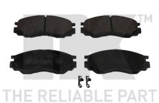 Sada brzdových destiček, kotoučová brzda NK 223023