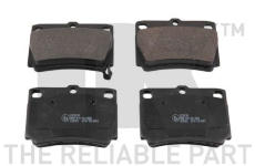 Sada brzdových destiček, kotoučová brzda NK 223030