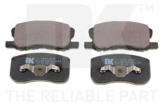 Sada brzdových destiček, kotoučová brzda NK 223036