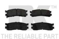 Sada brzdových destiček, kotoučová brzda NK 223243