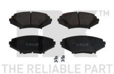 Sada brzdových destiček, kotoučová brzda NK 223247