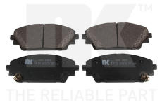 Sada brzdových destiček, kotoučová brzda NK 223261