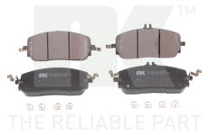 Sada brzdových destiček, kotoučová brzda NK 2233114