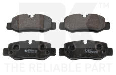 Sada brzdových destiček, kotoučová brzda NK 223377