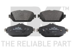 Sada brzdových destiček, kotoučová brzda NK 223379